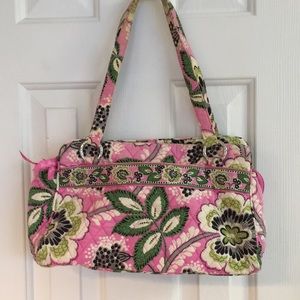 Vera Bradley Priscilla Pink Retired Shoulder Bag